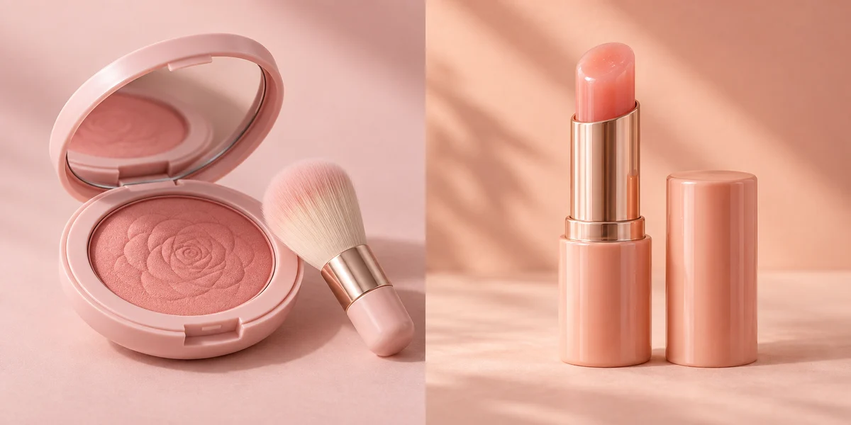 Blush bernuansa lembut